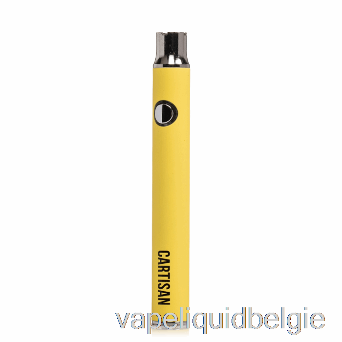 Vape België Cartisan Button Vv 350 510 Batterij Geel
